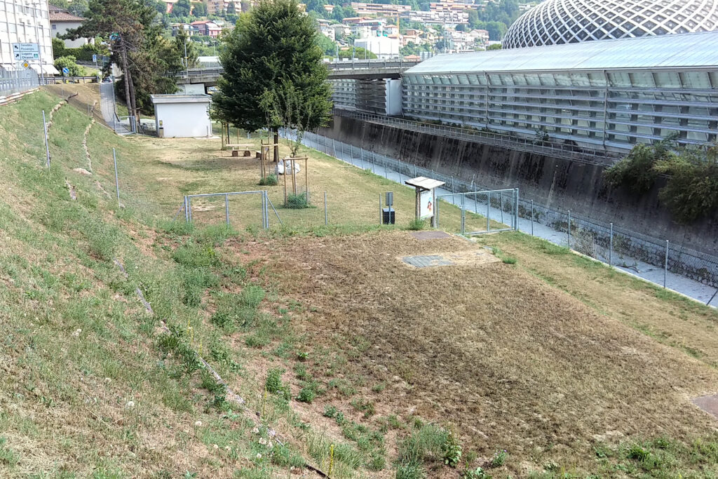 Area svago Vacallo - vista dall'alto